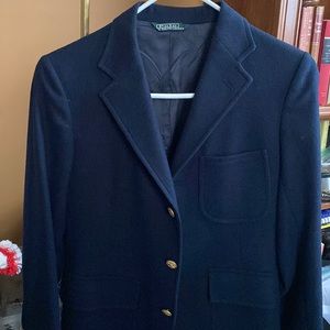 Polo by Ralph Lauren Original Vintage Women’s Short Peacoat Navy Blazer Jacket